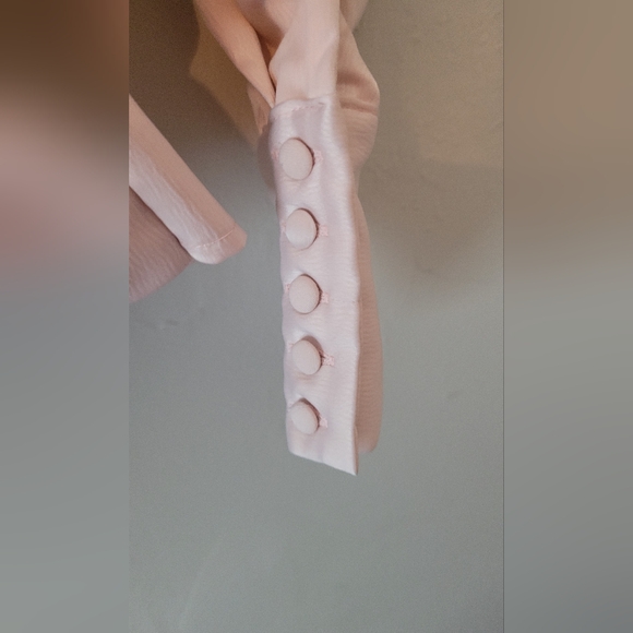 Ladies small Eleazar by l & l cross front dress shirt - blazer long sleeve light - Picture 6 of 8